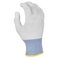 Pure Touch Cut Resistant Full Finger Nylon with HPPE Glove Liner Size L, ANSI Cut Level 2 Protection, 200pair/PK GLFF-S-CR